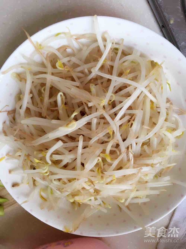 炒豆芽的家常做法