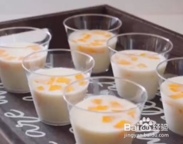 超级好吃的滑嫩嫩的椰奶芒果冻