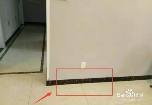 踢脚线入墙施工做法