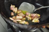 怎么做“双腊味荷兰豆”