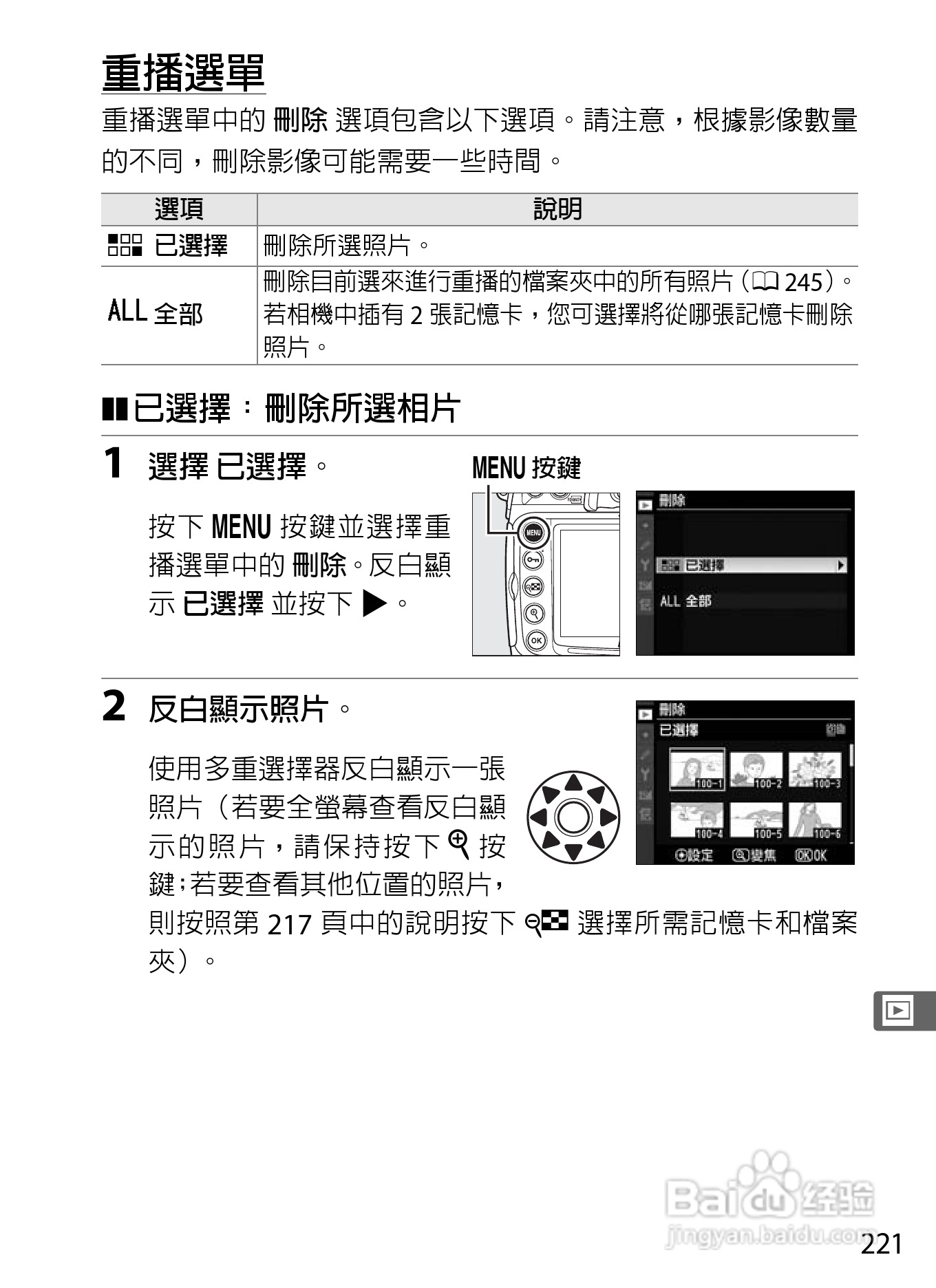 尼康D300S数码相机使用说明书:[25]