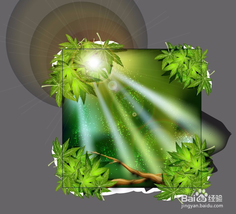 AI教程森林绘制Illustrator cs6