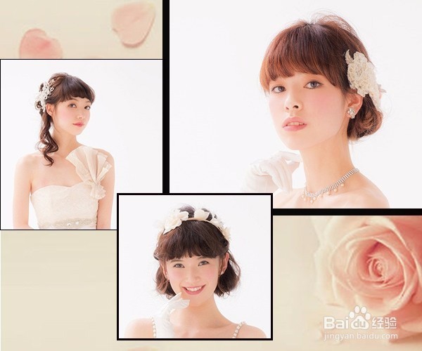 推荐美得冒泡的新娘发型,为你的婚礼添彩