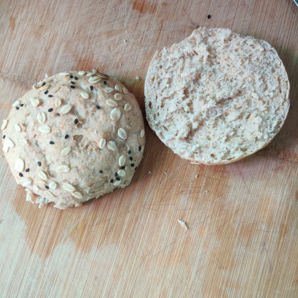 彩椒鸡蛋火腿三明治