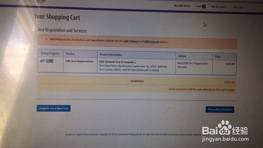 在英国如何注册GRE考试？