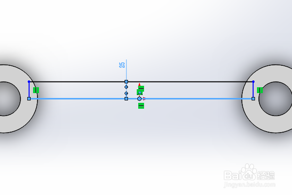 SolidWorks三维建模训练八十二之三圆柱相连