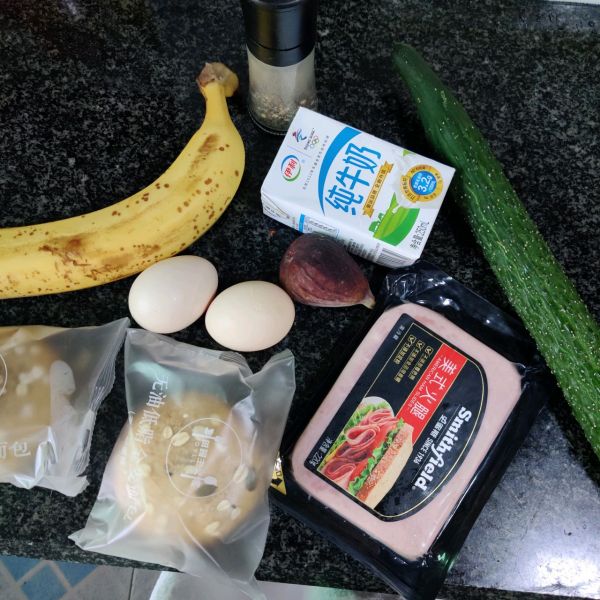 低脂高颜值开放式三明治