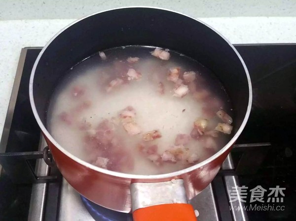 腊肠粥的家常做法