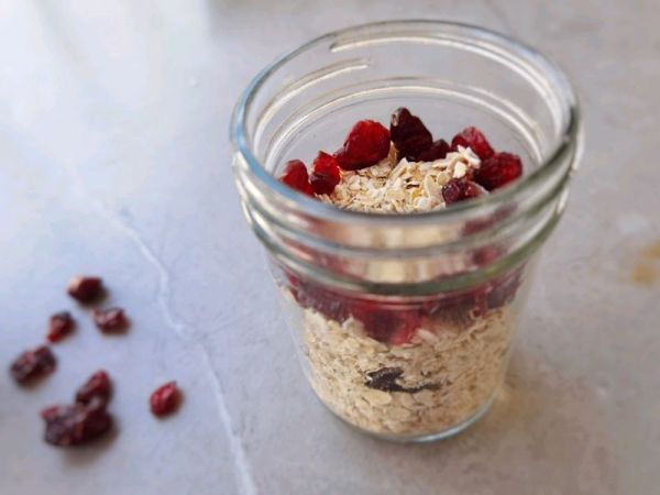 蔓越莓隔夜燕麦