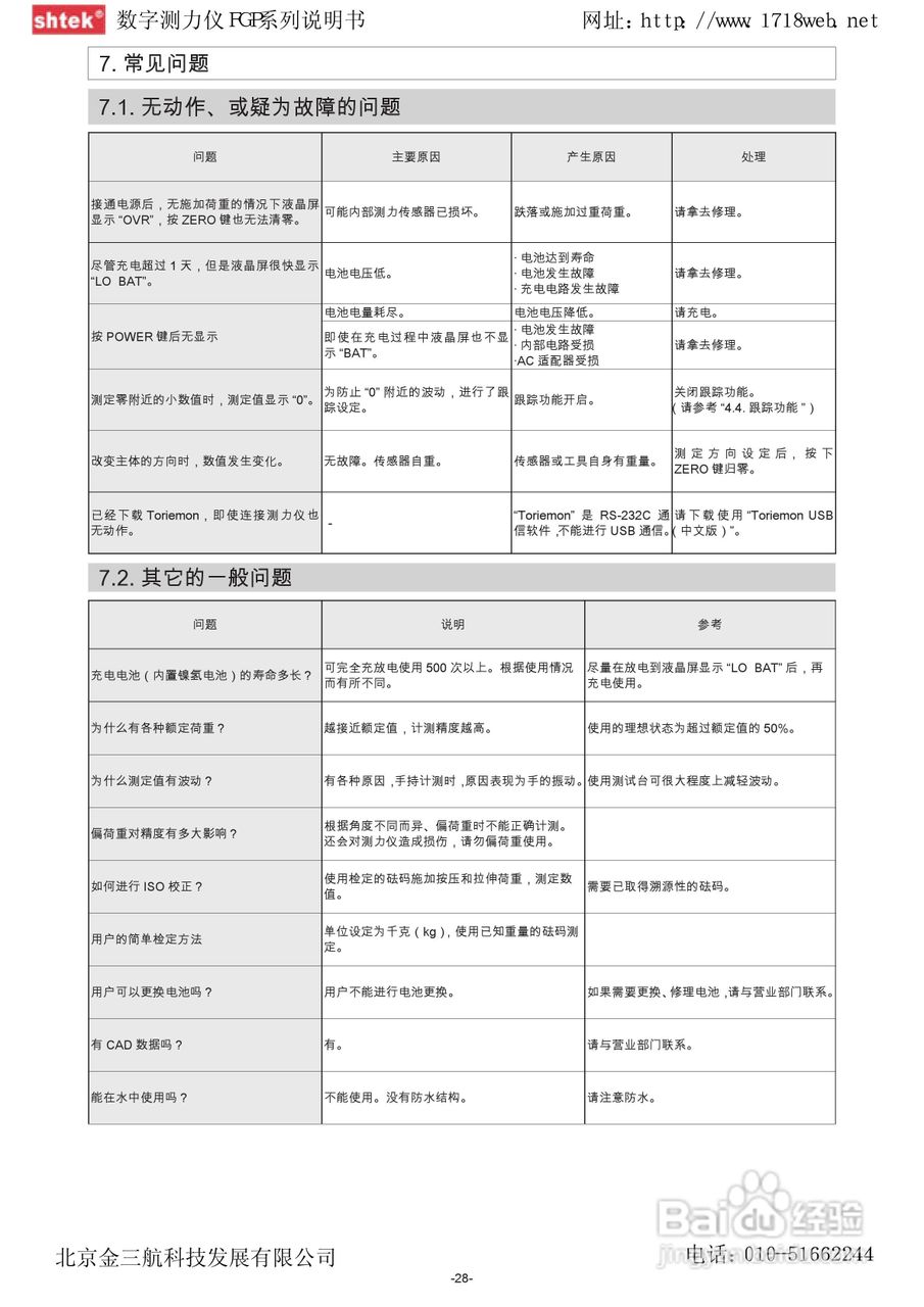 新宝FGP-100数字式测力仪使用说明书:[3]