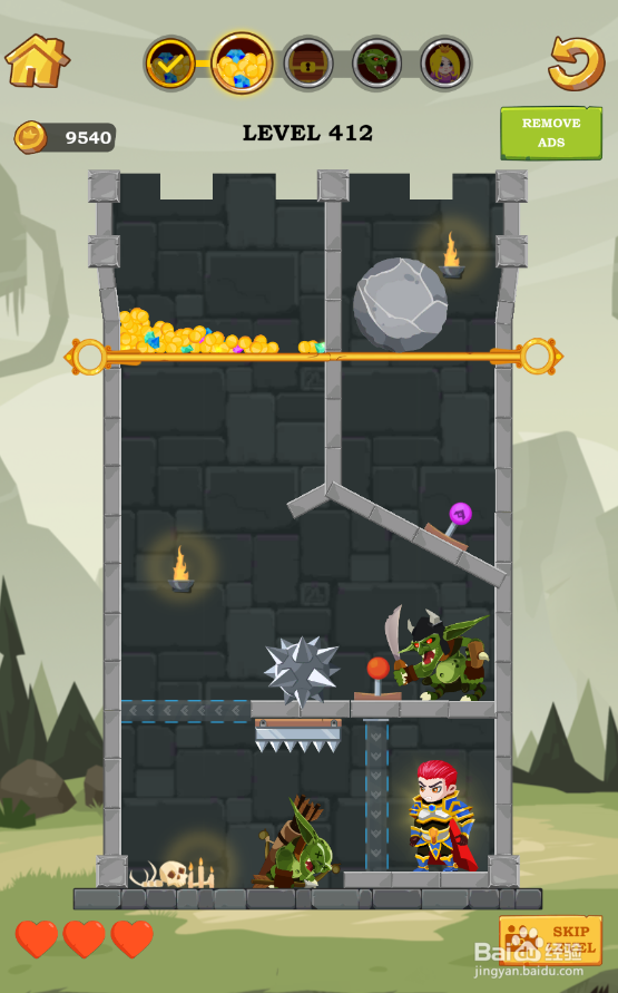 Super Hero Rescue的Level 412如何通过