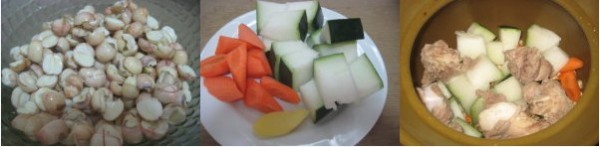 鲜莲冬瓜猪骨汤