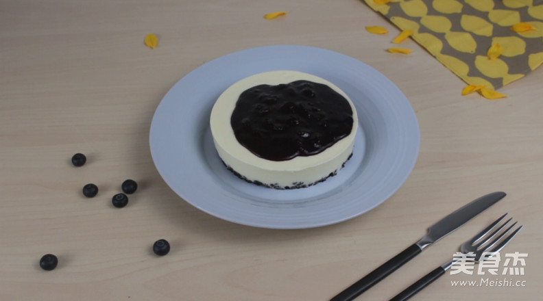 6寸蓝莓奶冻芝士蛋糕