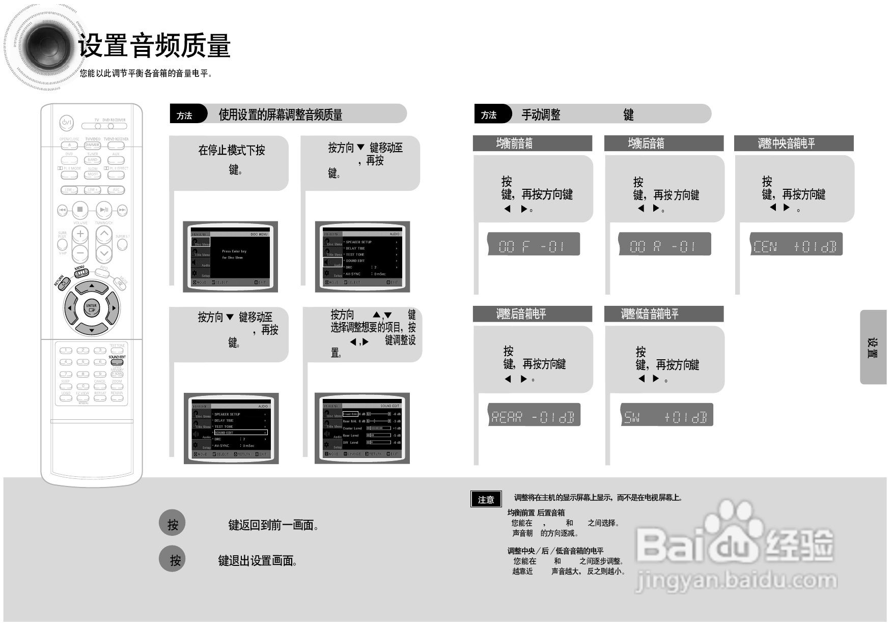 三星HT-DS960家庭影院使用说明书:[2]