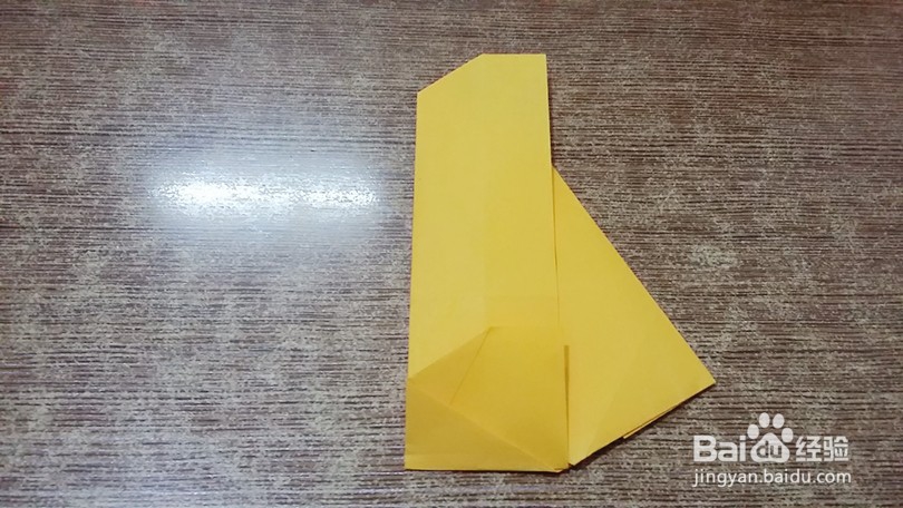 三角盒的彩纸折法