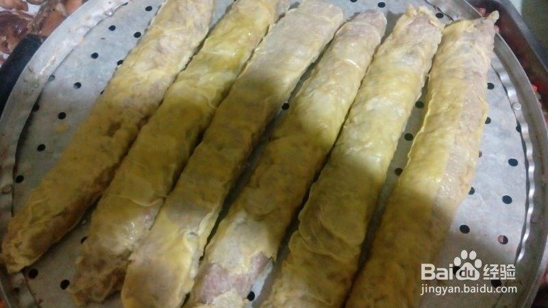特色菜点卷尖(鸡蛋肉馅卷)怎么做