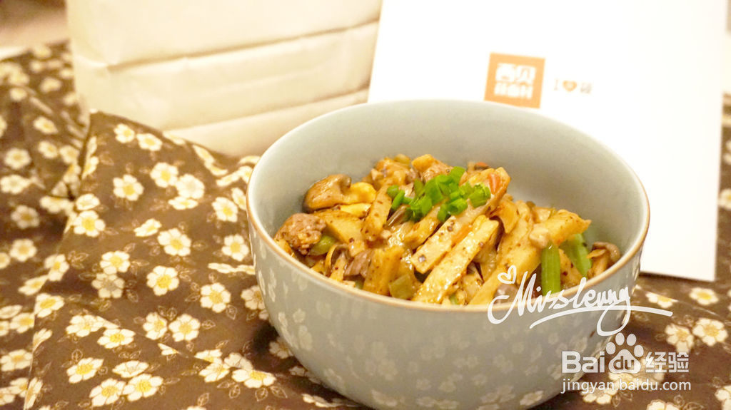 香辣炒莜面的做法