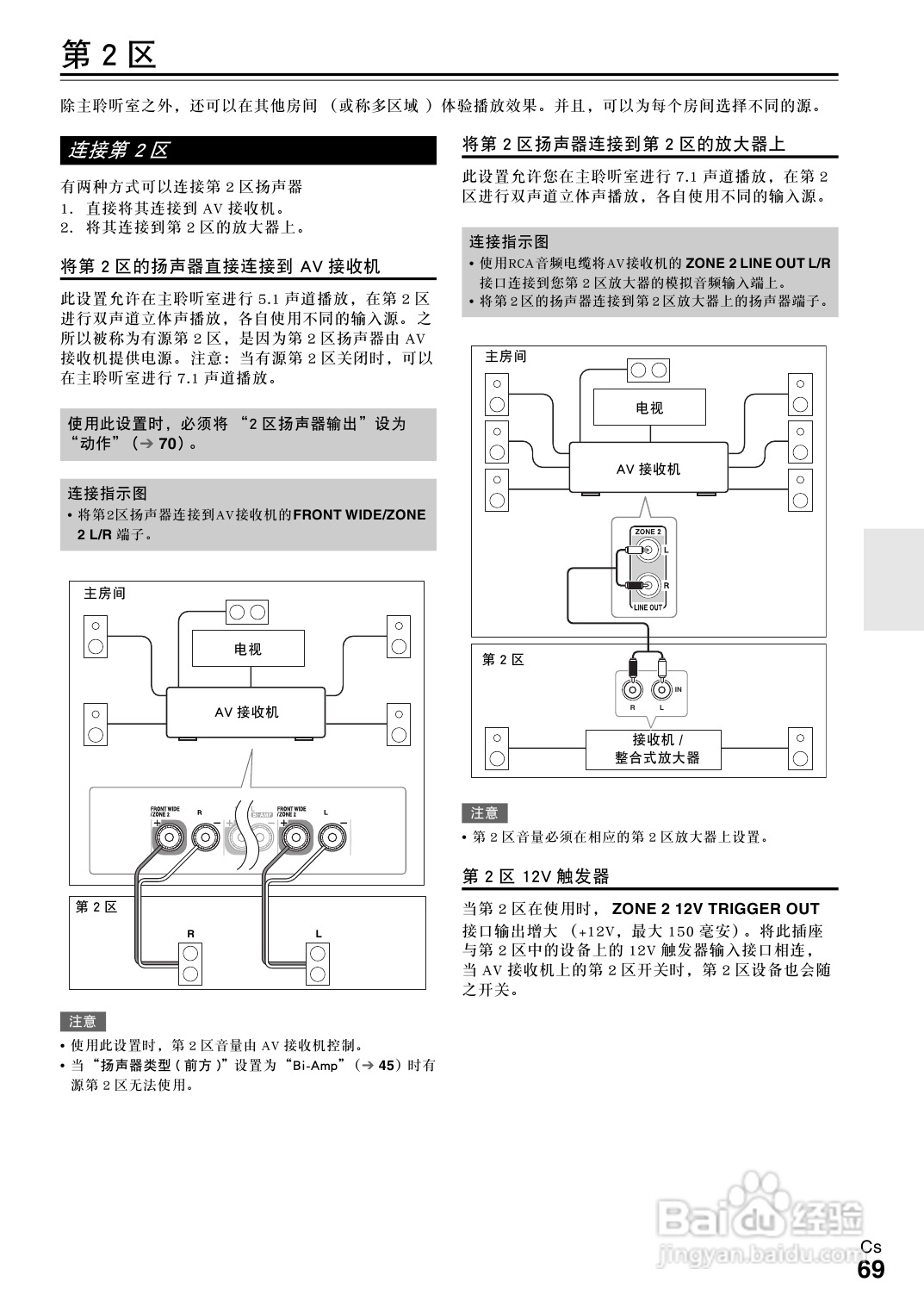 安桥TX-NR708接收机使用说明书:[4]