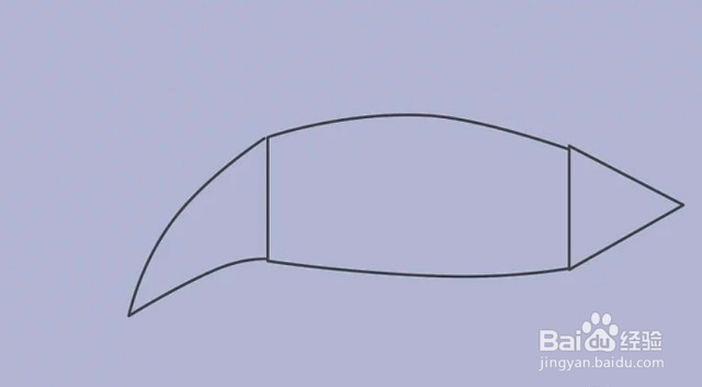 鲨鱼的简笔画如何画