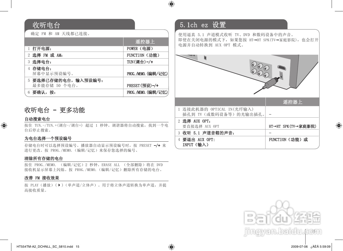 LG HT554PH家庭影院使用说明书:[1]