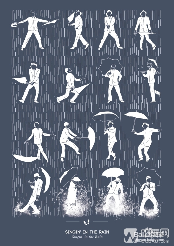 《雨中曲》舞蹈教学分解动作