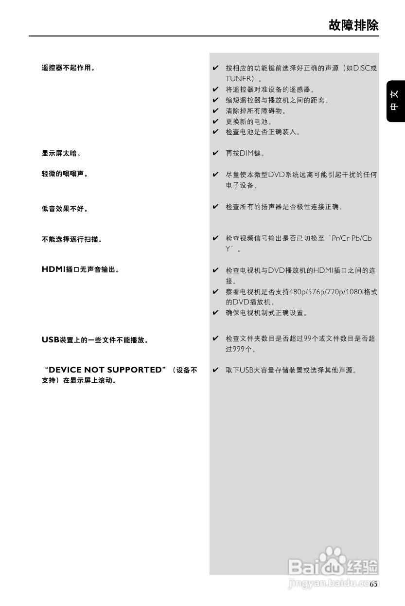 飞利浦MCD906/93 DVD微型影院使用说明书:[2]