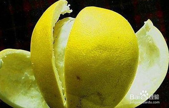 怎么用柚子皮去异味