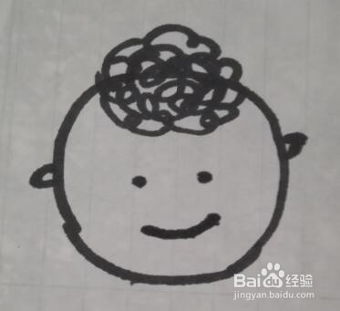 小天使的画法 天使的简笔画