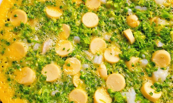 低脂西兰花虾仁蛋饼怎么做？