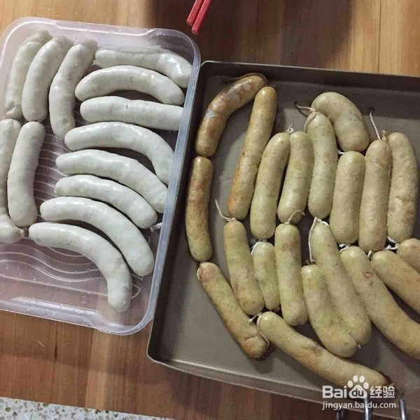 鸡胸肉灌肠的做法