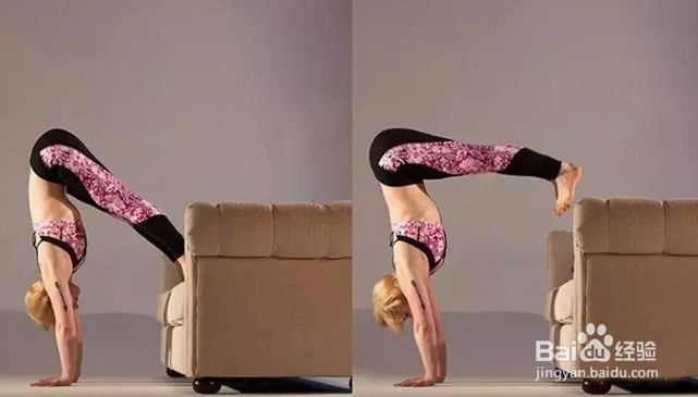 手倒立必经的历程 没有风雨怎见彩虹