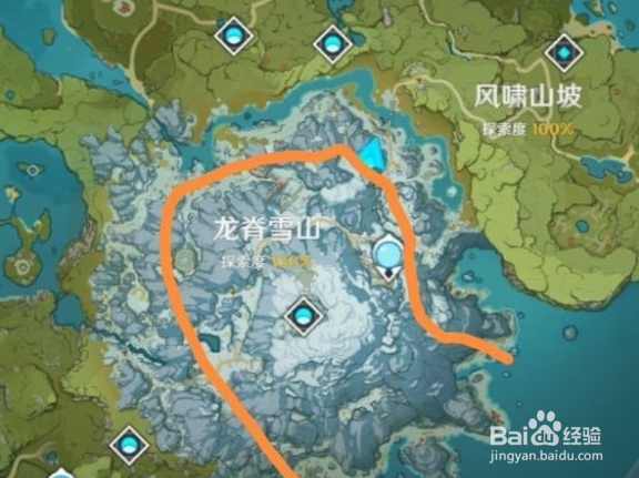 原神雪山寻宝攻略