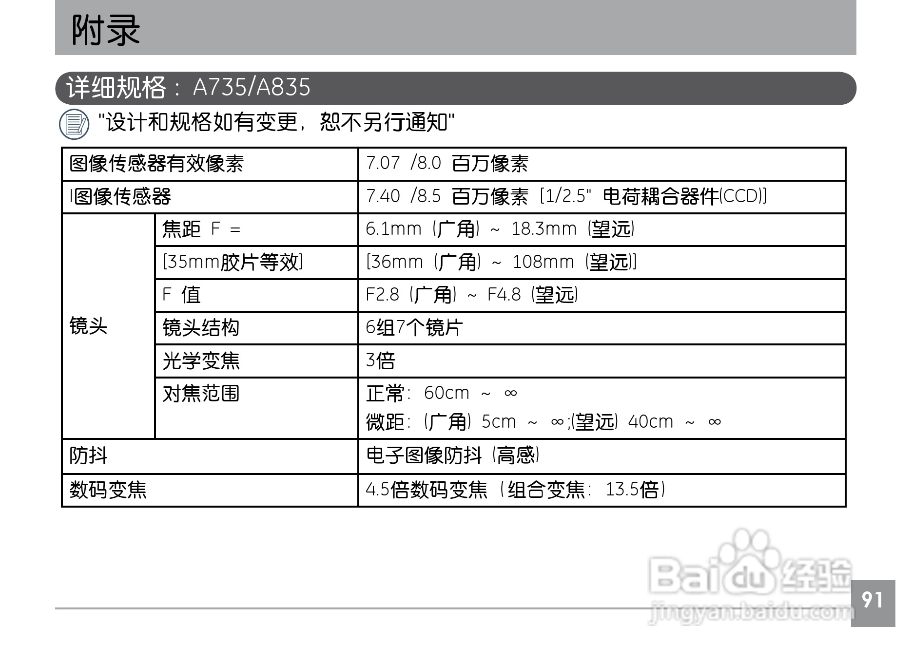 GE通用A735数码相机说明书:[10]