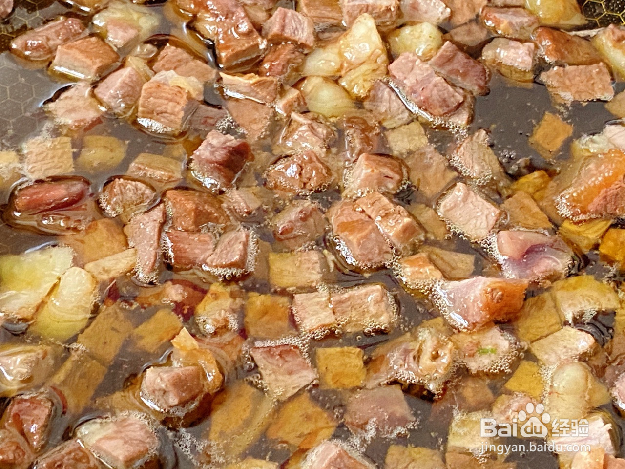 笋丁牛肉酱的做法