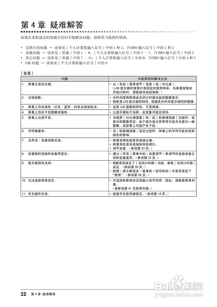 flexscan HD2441w彩色液晶显示器用户手册:[4]
