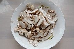 香干炒蘑菇