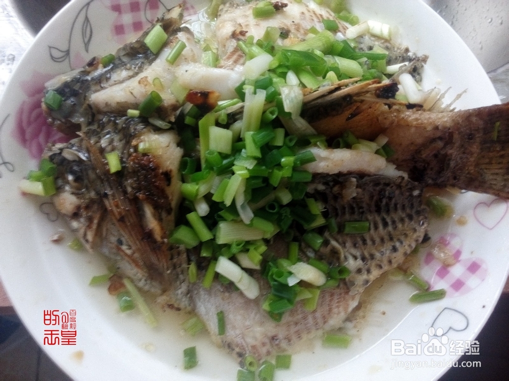 不懂做饭的人都可以做的：[18]葱浇香煎福寿鱼
