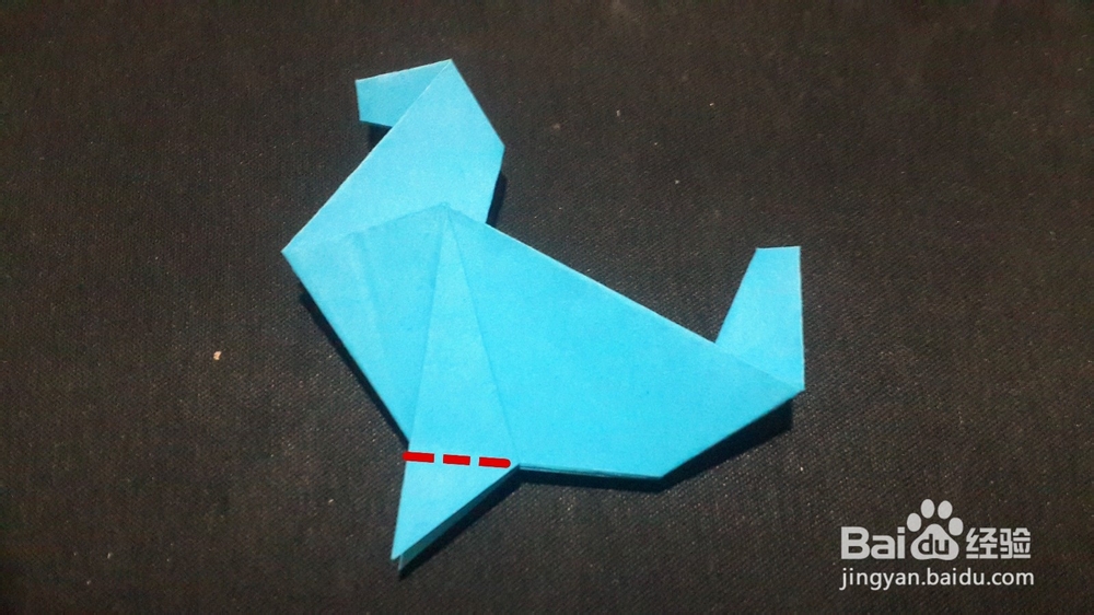 折纸制作：[41]海狗折纸