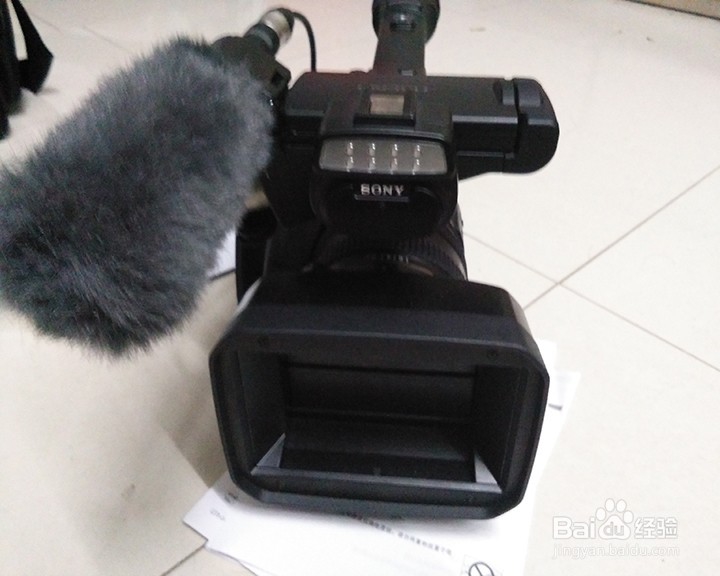 索尼（SONY）HXR-NX3 专业摄像机开箱晒物