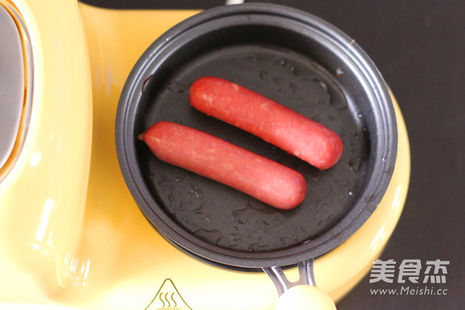 鸡蛋火腿三明治