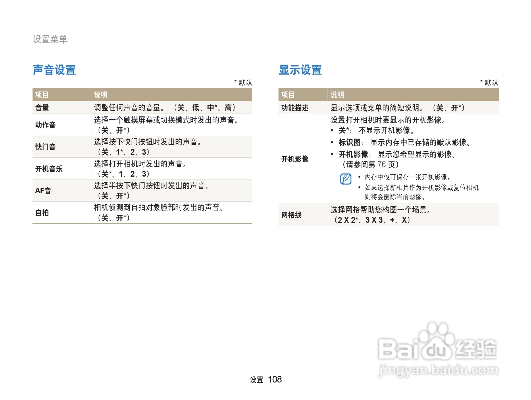 三星ST80数码相机使用说明书:[11]