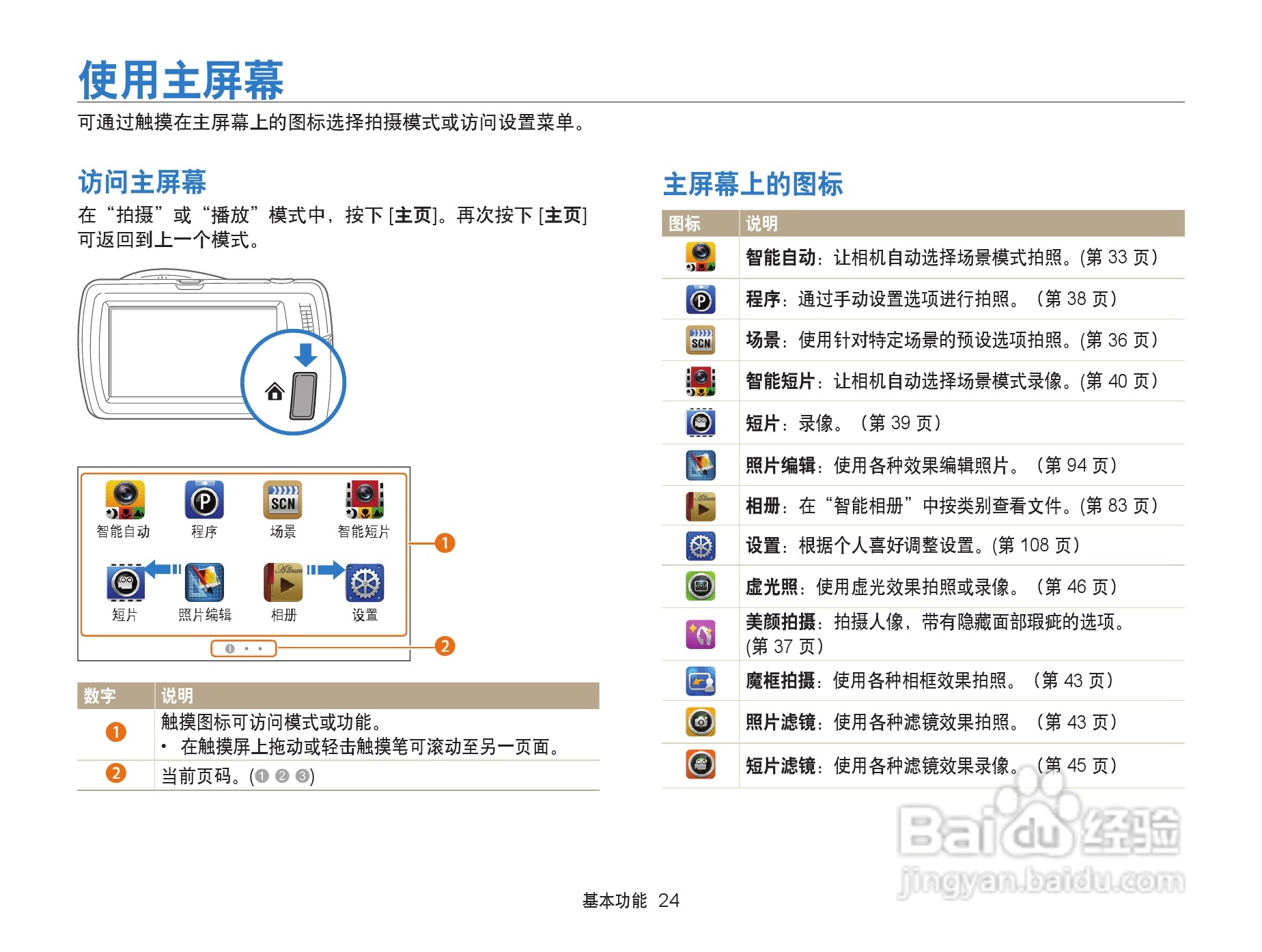 三星ST6500数码相机使用说明书:[3]