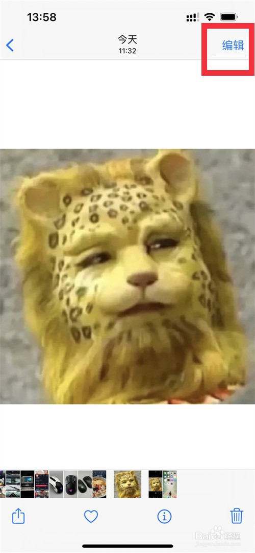 苹果13如何涂抹图片