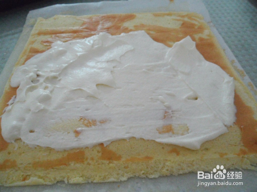 梅花蛋糕卷怎么做