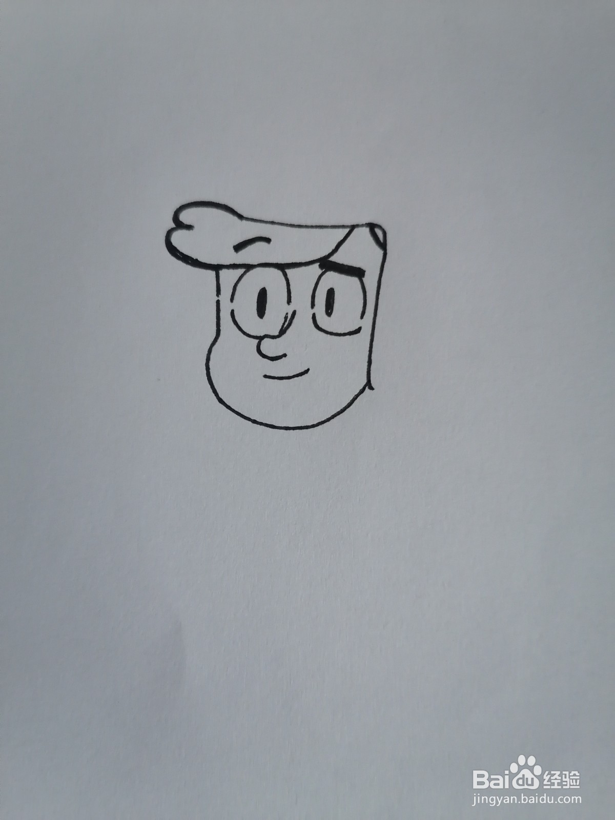 年少老成简笔画