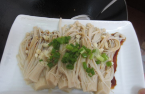 油泼金针菇做法