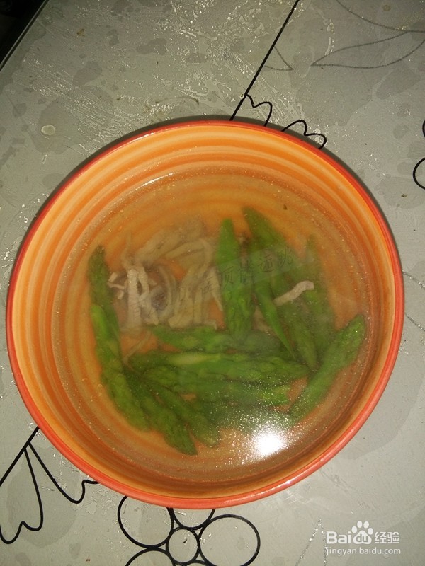 汤菜--芦笋瘦肉清汤