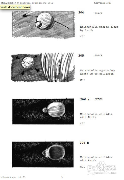 《忧郁症》特效解析:宇宙发生碰撞是如此美丽