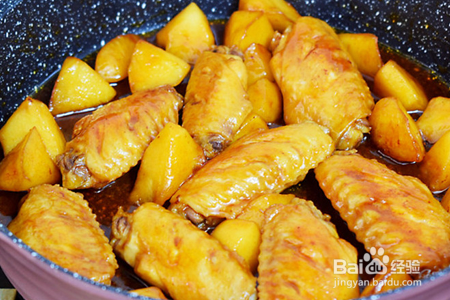 苹果鸡翅的做法