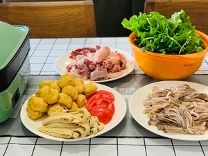 猪肚鸡火锅涮的做法